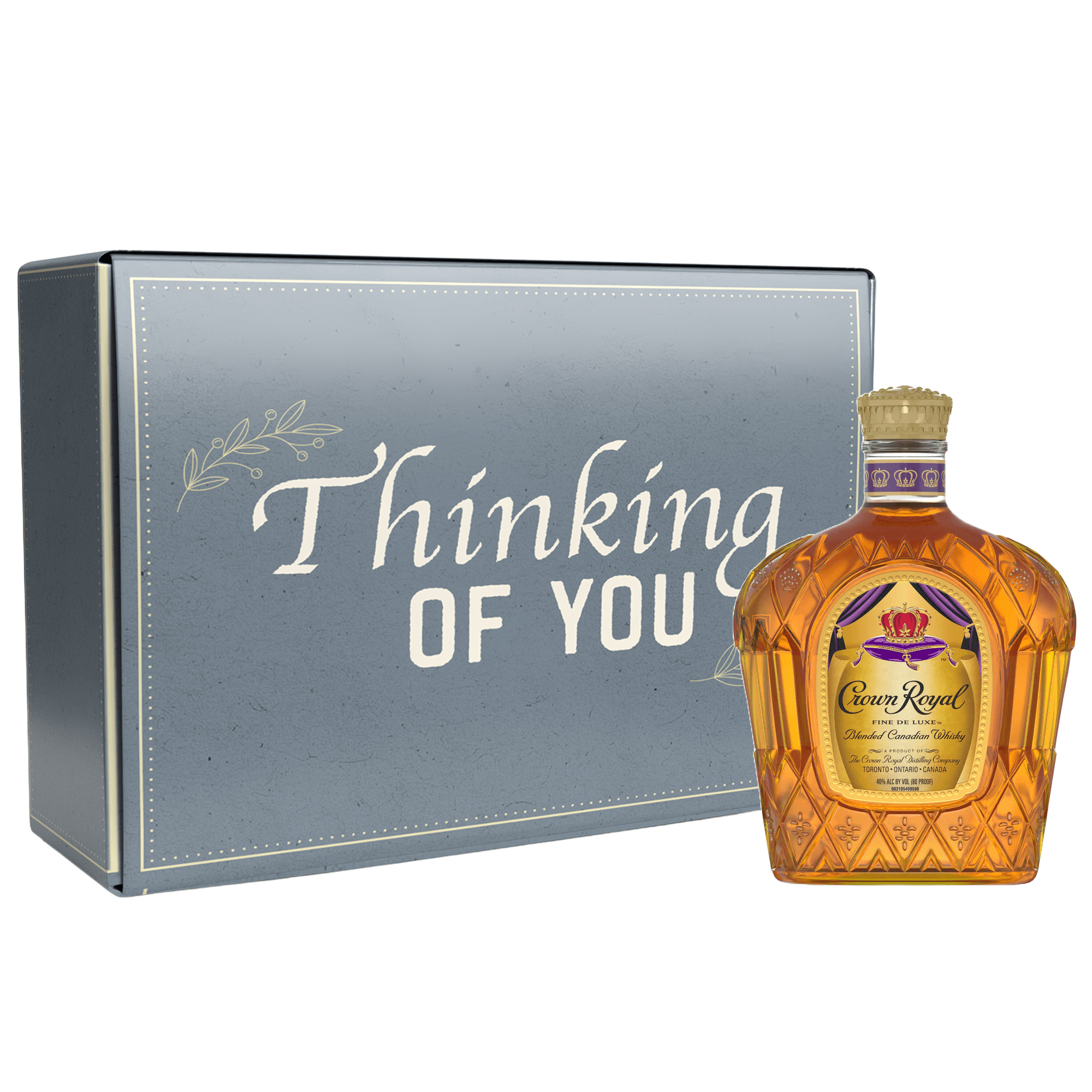 Thinking of You Gift Basket - Choose Your Liquor